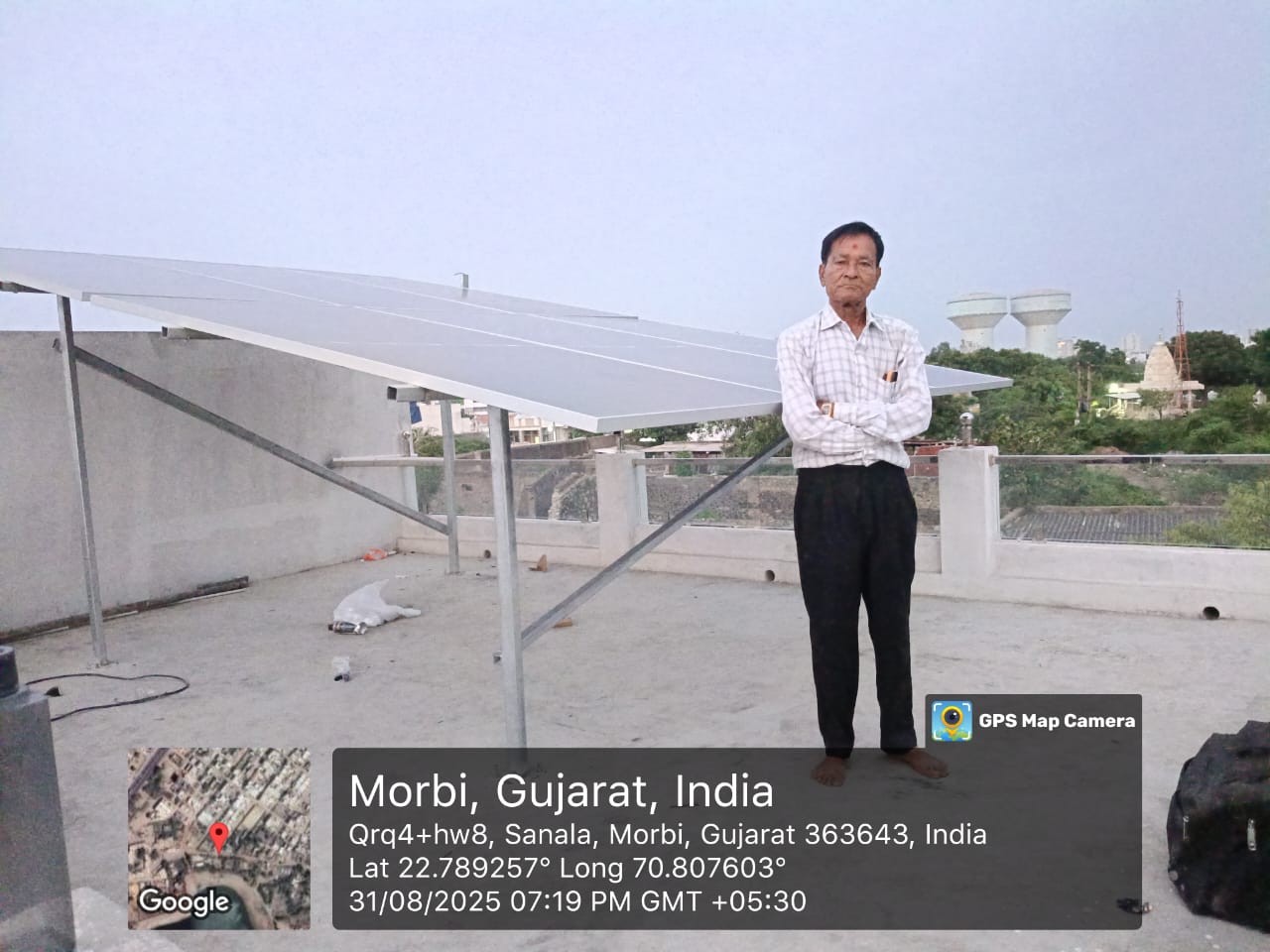 Solar installation for customer 21