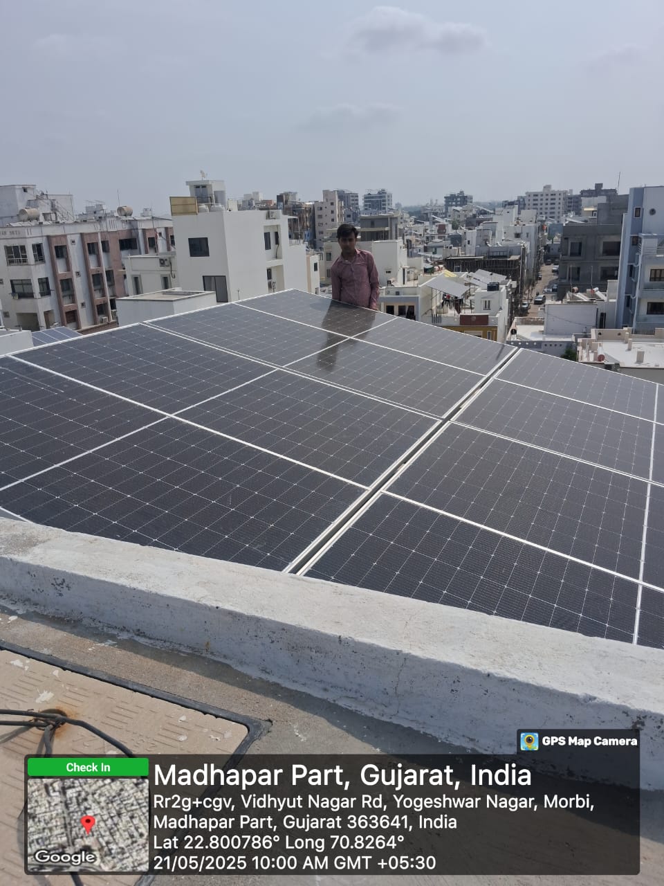 Solar installation for customer 8